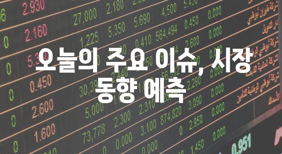  투자 기회 탐색, 테슬라 급상승 활용